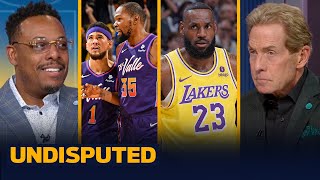 LeBron doubtful ankle in Lakers matchup vs Bucks amp KD Suns fall to Spurs  NBA  UNDISPUTED [upl. by Jammal]