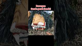 Barongan singa gerakgerak sendiri shorts [upl. by Joice]