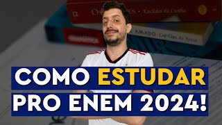 COMO COMEÇAR A ESTUDAR PRO ENEM 2024 [upl. by Aay973]