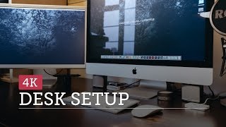 iMac Desk Setup Tour for Designer  Photographer – 4K [upl. by Benkley]