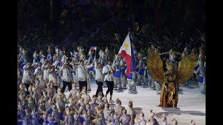 Highlights of the 2018 Asian Games Opening Ceremony in Jakarta [upl. by Etnom]