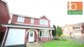 26 Hedingham Road Leegomery Telford Shropshire [upl. by Agni368]