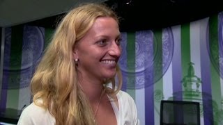 Kvitova describes perfect match [upl. by Straus]