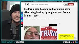 Democrat BEATS MAN For Having Trump Sign NYT Warns The FAR RIGHT Is Planning DANGER After Election [upl. by Areic]