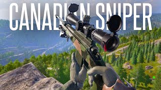 THE BEST SNIPER SPOT IN THE GAME  SQUAD 40 vs 40 Canadian Sniper Gameplay [upl. by Wasserman180]