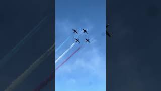 Air Legend 2024 Patrouille Tranchant Fouga Magister aviationairshowmeetingfougamagister [upl. by Savina]