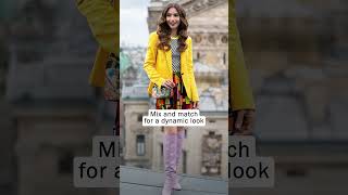 Lily Collins’s secret celebrity celebritystyle EmilyInParis LilyCollins [upl. by Gennie188]