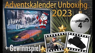 Unboxing 2023 Angel Berger Türchen 4 Adventskalender Vorstellung Weihnachtskalender Angelkalender [upl. by Lupee551]