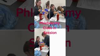 Phlebotomy Class in Session at Los Angeles Career College HandsOn Training 4 Future Professionals [upl. by Sella]