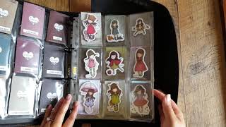 Santoro Gorjuss Girls Mini Stamps Complete Collection ALL 60 no1  no60 amp Project Share [upl. by Ianahs530]