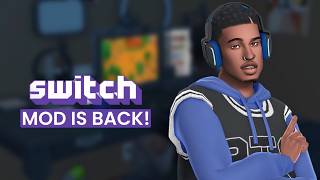 MY FAVOURITE MOD GOT UPDATED  the sims 4 switch streaming mod [upl. by Elbring481]