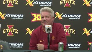 Bill Fennellys 202425 Iowa State WBB Media Day press conference [upl. by Reger]