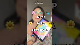 Mi tip para procreate 2✨✨ procreate tips procreateipad [upl. by Ayet]