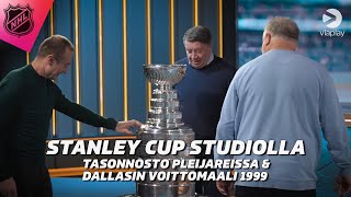 Tasonnosto pudotuspeleissä amp Dallasin voittomaali 1999  Stanley Cup studiolla [upl. by Risa379]