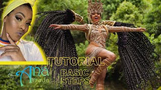 Brazilian Samba Dance  BASIC STEPS Tutorial by Ana Arruda [upl. by Island79]