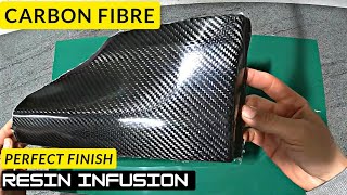 How to make a Carbon Fibre cover using resin infusion EPOXY [upl. by Dragelin541]