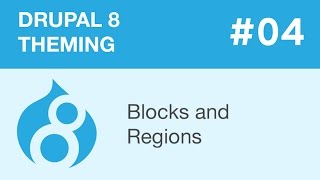 Drupal 8 Theming  Part 04  Blocks and Regions [upl. by Cohn]