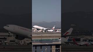 Boeing 777F  China Cargo Airlines takeoff from LAX B222z boeing777 laxplanespotting aviation [upl. by Libby]