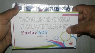 Enclav 625 Tablets uses composition precaution dosage price amp review in Hindi [upl. by Hendrick]