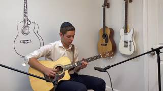 Sibat Hasibot Ishay Ribo  Fingerstyle guitar cover by Ari Ettinger [upl. by Ahsinoj]