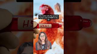 🦠BIRD FLU An animal pandemic has started spreading to humans h5n1 globalhealth [upl. by Lebezej]