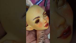 Making a Lovecore BJD Using TeenyTinkers Penelope bjd art shorts balljointeddoll [upl. by Assertal901]