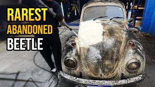 THIS IS THE WORLD’S RAREST BEETLE  CAR WASHING [upl. by Neerac]