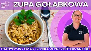 Kasia Gotuje Keto  Zupa gołąbkowa [upl. by Anastice]