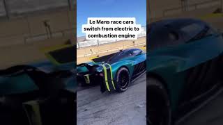 Le Mans race car switch from electric to combustion engine viral cars lemans [upl. by Porche]