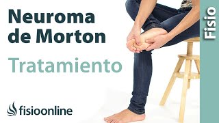 Neuroma de Morton Tratamiento con ejercicios automasajes y estiramientos [upl. by Xuagram]