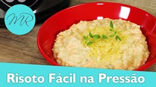 Risoto Fácil na Panela de Pressão Elétrica  Receitas na Pressão [upl. by Osric]