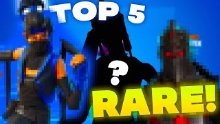 TOP 5 RAREST SKINS IN FORTNITE JUICE WRLD SKIN GIVEAWAY [upl. by Lymn548]