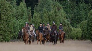 Reiten in der Lüneburger Heide mit PFERD amp REITER [upl. by Corin]