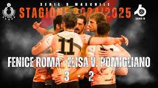 Fenice Roma Pallavolo  Elisa Volley Pomigliano del 2 novembre 2024 [upl. by Ycrep]