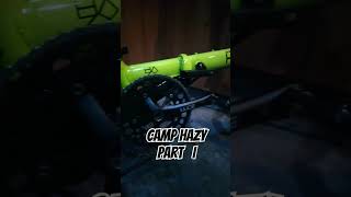 camp hazy part I gowes sepeda sepedalipat foldingbike hantu bycycle shortsvideo shortvideo [upl. by Syla]