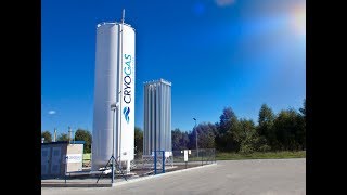 Stacja LNG  CRYOGAS MampT POLAND  Nadmorska przystań [upl. by Reba]