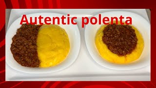 Authentic Polenta with Ragù Recipe  Classic Italian Comfort Food [upl. by Lemej]