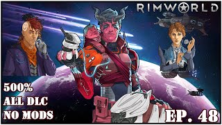 Rimworld 500 All DLC No Mods Ep 48 Chimeras and mechanoids [upl. by Yellah316]