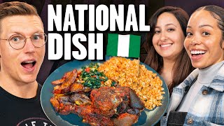 Pro Chefs Try Nigerian Food For The First Time [upl. by Enialehs772]