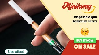 Disposable Cigarette Filter  Cigarette Filter Hack what can we make from cigarette filters [upl. by Aietal]