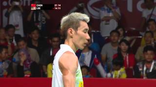 TOTAL BWF World Championships 2015  Badminton Day 7 F M3MS  Chen vs Lee [upl. by Cindra399]