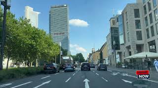 Frankfurt City Drive  Frankfurt am Main  Hessen Germany  21072024 [upl. by Nagn]