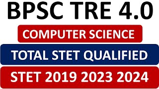 BPSC TRE 40 COMPUTER TEACHER VACANCY 2024 COMPUTER TEACHER VACANCY TRE 40TRE 40 SEAT COMPUTER [upl. by Enna960]