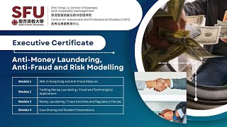 Executive Certificate in AntiMoney Laundering AntiFraud and Risk Modelling [upl. by Jp]