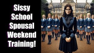 ASMR Sissy Feminization School Weekend Retreats  FLR CD TG [upl. by Jenness]