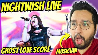 NIGHTWISH  Ghost Love Score OFFICIAL LIVE MUSICIAN REACTS [upl. by Tyoh]