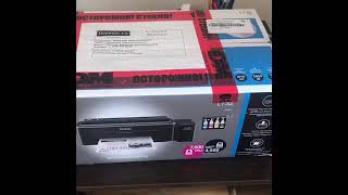 Принтер для сублимации Epson L132 установка [upl. by Hniv]