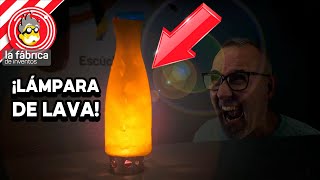 🔴 Cómo hacer una lámpara de lava Experimentos Caseros 💯FÁCIL y RÁPIDO 😮 [upl. by Dor]