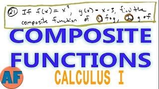 Composite Functions Explanation and Tricky Practice Problems [upl. by Euqinu]