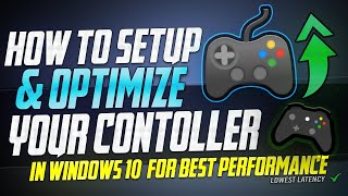 🔧 How To Optimize YOUR Controller for Best Performance in Windows PS4 Dualsense Xbox NO LAG ✅🎮 [upl. by Alves]